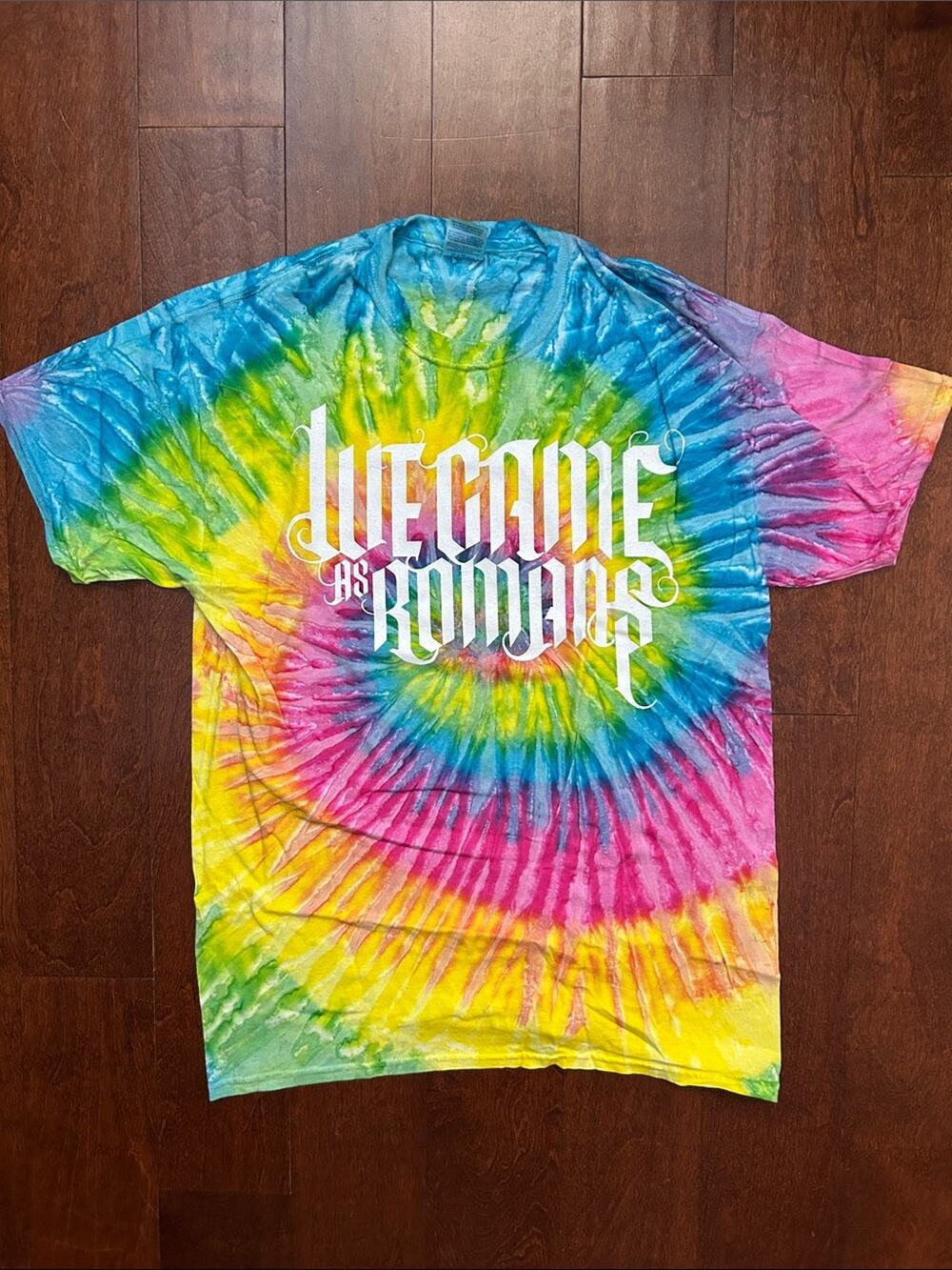 We Came as Romans Tie Dye Band T-Shirt, Size Large, NWOT